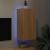 Comodă TV de perete cu lumini LED, stejar sonoma, 40,5x35x80 cm GartenMobel Dekor