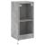 Comodă TV de perete cu lumini LED, gri beton, 40,5x35x80 cm GartenMobel Dekor