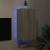 Comodă TV de perete cu lumini LED, gri sonoma, 40,5x35x80 cm GartenMobel Dekor