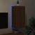 Comodă TV de perete cu lumini LED, stejar maro, 40,5x35x80 cm GartenMobel Dekor