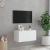 Comodă TV de perete cu lumini LED, alb, 60x35x31 cm GartenMobel Dekor