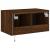 Comodă TV de perete cu lumini LED, stejar maro, 60x35x31 cm GartenMobel Dekor