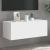Comodă TV de perete cu lumini LED, alb, 80x35x31 cm GartenMobel Dekor
