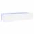 Comode TV de perete cu lumini LED, 2 buc., alb, 80x35x31 cm GartenMobel Dekor