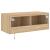 Comodă TV de perete cu lumini LED, stejar sonoma, 80x35x31 cm GartenMobel Dekor
