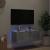 Comodă TV de perete cu lumini LED, gri beton, 80x35x31 cm GartenMobel Dekor