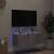 Comodă TV de perete cu lumini LED, gri sonoma, 80x35x31 cm GartenMobel Dekor