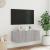 Comodă TV de perete cu lumini LED, gri sonoma, 80x35x31 cm GartenMobel Dekor