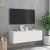 Comodă TV de perete cu lumini LED, alb, 100x35x31 cm GartenMobel Dekor