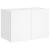 Comodă TV de perete cu lumini LED, alb, 60x35x41 cm GartenMobel Dekor