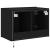 Comodă TV de perete cu lumini LED, negru, 60x35x41 cm GartenMobel Dekor