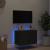 Comodă TV de perete cu lumini LED, negru, 60x35x41 cm GartenMobel Dekor