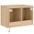 Comodă TV de perete cu lumini LED, stejar sonoma, 60x35x41 cm GartenMobel Dekor