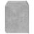 Comodă TV de perete cu lumini LED, gri beton, 60x35x41 cm GartenMobel Dekor