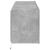 Comode TV de perete cu lumini LED 2 buc. gri beton 60x35x41 cm GartenMobel Dekor