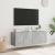 Comode TV de perete cu lumini LED 2 buc. gri beton 60x35x41 cm GartenMobel Dekor