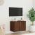 Comodă TV de perete cu lumini LED, stejar maro, 60x35x41 cm GartenMobel Dekor