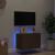 Comodă TV de perete cu lumini LED, stejar maro, 60x35x41 cm GartenMobel Dekor