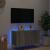 Comodă TV de perete cu lumini LED, gri sonoma, 80x35x41 cm GartenMobel Dekor