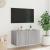 Comodă TV de perete cu lumini LED, gri sonoma, 80x35x41 cm GartenMobel Dekor