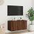 Comodă TV de perete cu lumini LED, stejar maro, 80x35x41 cm GartenMobel Dekor