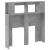 Tăblie de pat cu LED, gri beton, 100x18,5x103,5 cm, lemn GartenMobel Dekor