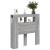 Tăblie de pat cu LED, gri sonoma, 100x18,5x103,5 cm, lemn GartenMobel Dekor