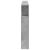 Tăblie de pat cu LED, gri beton, 220x18,5x103,5 cm, lemn GartenMobel Dekor