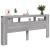 Tăblie de pat cu LED, gri sonoma, 220x18,5x103,5 cm, lemn GartenMobel Dekor