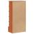 Pantofar, maro ceruit, 52x30x104 cm, lemn masiv de pin GartenMobel Dekor
