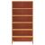 Pantofar, maro ceruit, 52x30x104 cm, lemn masiv de pin GartenMobel Dekor