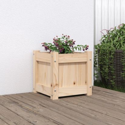 Jardinieră de grădină, 31x31x31 cm, lemn masiv de pin GartenMobel Dekor