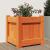 Jardinieră de grădină, maro ceruit, 31x31x31 cm, lemn masiv pin GartenMobel Dekor