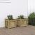Jardiniere de gradina , 2 buc., lemn de pin impregnat GartenMobel Dekor
