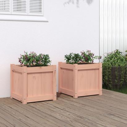Jardiniere de grădină, 2 buc., lemn masiv douglas GartenMobel Dekor