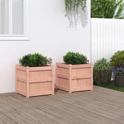 Jardiniere de grădină, 2 buc., lemn masiv douglas GartenMobel Dekor