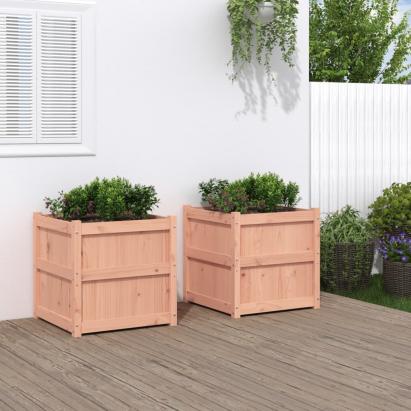 Jardiniere de grădină, 2 buc., lemn masiv douglas GartenMobel Dekor