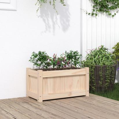 Jardinieră de grădină, 60x31x31 cm, lemn masiv de pin GartenMobel Dekor