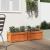 Jardiniere de grădină, 2 buc., maro ceruit, lemn masiv de pin GartenMobel Dekor