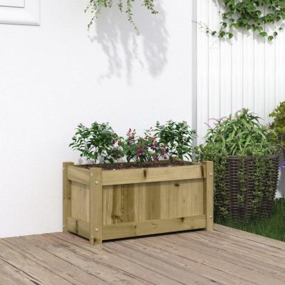 Jardinieră de grădină, 60x31x31 cm, lemn de pin impregnat GartenMobel Dekor