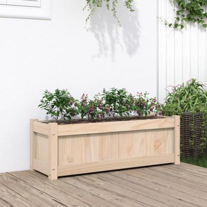 Jardinieră de grădină, 90x31x31 cm, lemn masiv de pin GartenMobel Dekor