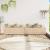 Jardiniere de grădină, 2 buc., lemn masiv de pin GartenMobel Dekor