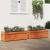 Jardiniere de grădină, 2 buc., maro ceruit, lemn masiv de pin GartenMobel Dekor