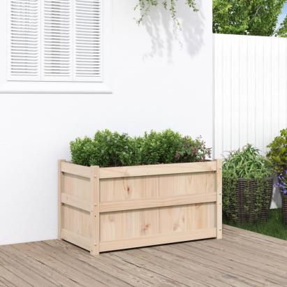 Jardinieră de grădină, 90x50x50 cm, lemn masiv de pin GartenMobel Dekor
