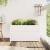 Jardinieră de grădină, alb, 90x50x50 cm, lemn masiv de pin GartenMobel Dekor