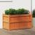 Jardinieră de grădină, maro ceruit, 90x50x50 cm, lemn masiv pin GartenMobel Dekor