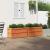 Jardiniere de grădină, 2 buc., maro ceruit, lemn masiv de pin GartenMobel Dekor