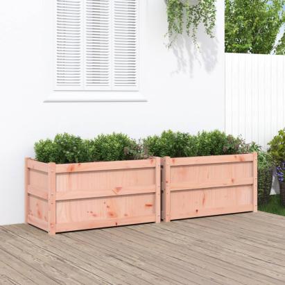 Jardiniere de grădină, 2 buc., lemn masiv douglas GartenMobel Dekor