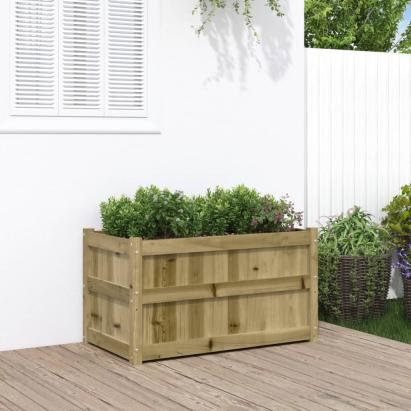 Jardinieră de grădină, 90x50x50 cm, lemn de pin impregnat GartenMobel Dekor