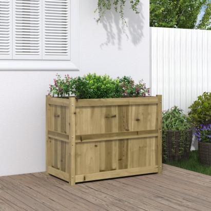 Jardinieră de grădină, 90x50x70 cm, lemn de pin impregnat GartenMobel Dekor